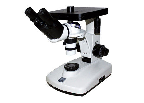 품질  Binocular 6V 12W Inverted Optical Microscope Compound Metallurgical 100X 1250X 공장
