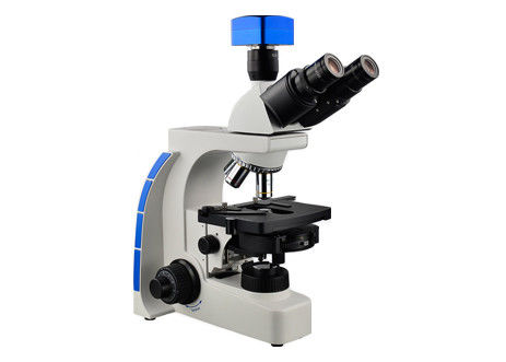 품질  Halogen Trinocular Phase Contrast Microscope 1000X Bright Field And Dark Field Microscopy 공장