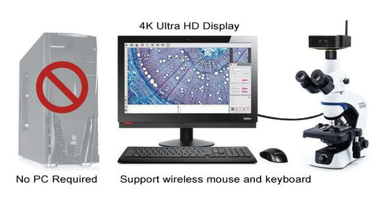 30FPS 4K 극단적 HD 디지털 카메라는 5G 와이파이 HDMI2.0 USB3.0 인터페이스에서 설립되었습니다