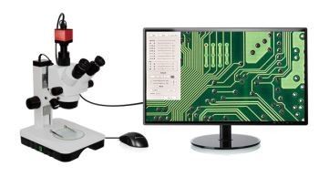 2M HDMI 디지털 카메라 현미경 부속물 크로스헤어 디스플레이