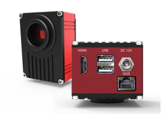 기가비트 네트워크 인터페이스와 HDMI 60FPS 현미경 디지털 카메라