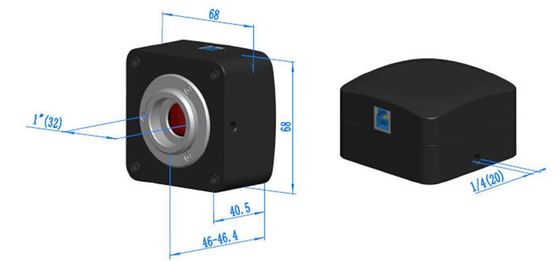 Ｃ 탑재 현미경 Usb 3.0 Cmos 카메라 하드웨어 ISP 비디오 파이프 라인 결의안