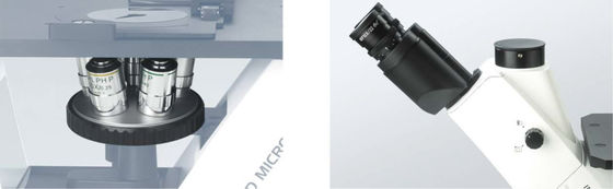 세포 관찰과 재배를 위한 40X-400X 역 광학 현미경 WF10X 22 밀리미터